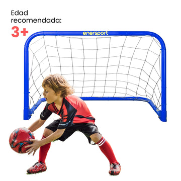 Portería de Fútbol Para Niños Plegable, 96x60 cm – Enersport Modelo 1180
