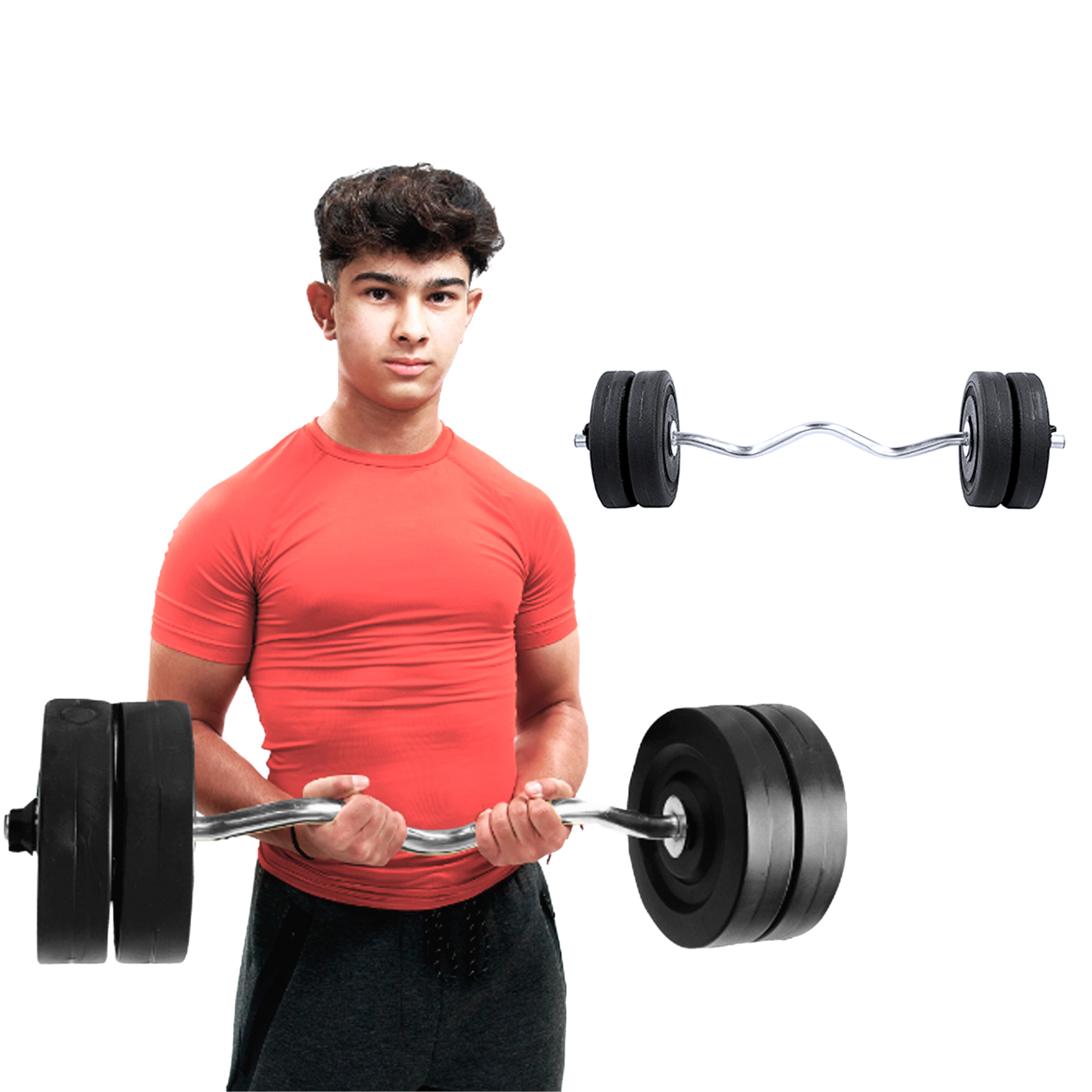 Cuánto Pesa La Peso De Barra Gym Barra Z Con Discos 20 Kg Energym