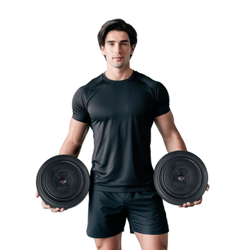 Energym - Par De Discos Texturizados 5 Kg C/u