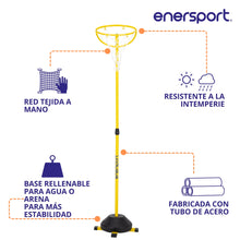 Canasta de Basquetbol con Base, Altura Ajustable – Enersport