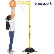 Canasta de Basquetbol con Base, Altura Ajustable – Enersport