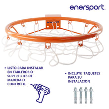 Canasta de Basquetbol Profesional, 46 cm – Enersport