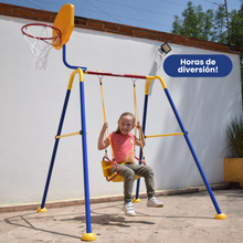 Columpio y Resbaladilla Plus 160x210 cm  - Enerplay