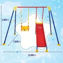 Resbaladilla con Columpio, 220x138 cm - Enerplay