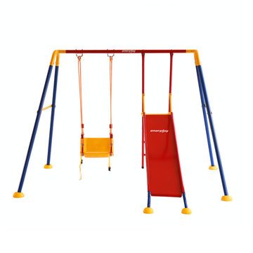 Columpio y Resbaladilla Travieso, 150x200cm – Enerplay Modelo 1411