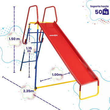 Resbaladilla Grande para Niños 150x235 cm - Enerplay