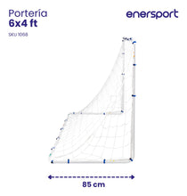 Portería de Fútbol Entrenamiento 185x120 cm -  Enersport Modelo 1068