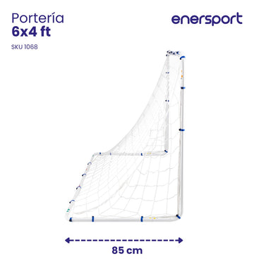 Portería de Fútbol Entrenamiento 185x120 cm -  Enersport Modelo 1068