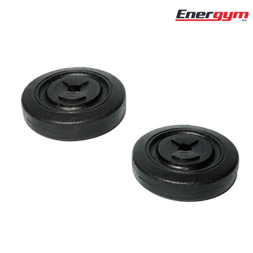 Energym - Par De Discos Texturizados 5 Kg C/u