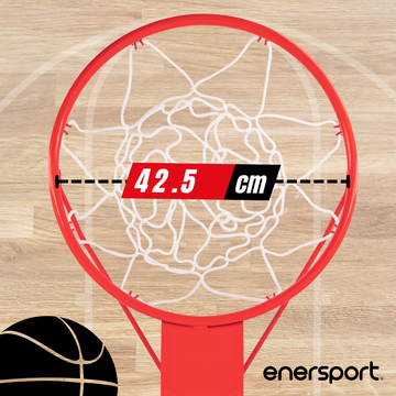 Canasta de Basquetbol para Pared, 42.5 cm – Enersport