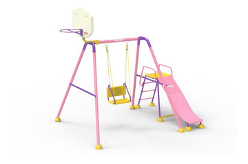 Columpio y Resbaladilla Plus 160x210 cm  - Enerplay Modelo 204