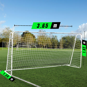 Portería de Fútbol Grande 12x6 Pies 366x182 cm - Enersport