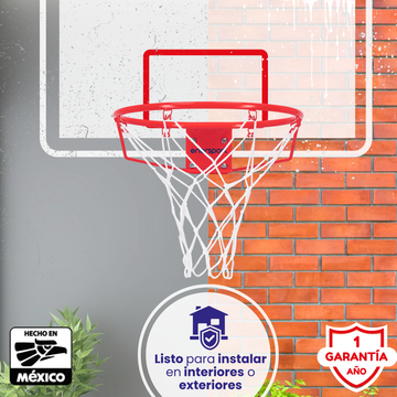 Canasta de Basquetbol para Pared, 42.5 cm – Enersport