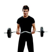 Barra Z Gym 88 cm con Discos (10 Kg) – Energym