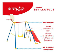 Columpio y Resbaladilla Sevilla Plus 160x210 cm – Enerplay Modelo 206