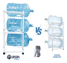 Porta Garrafón Rack 3 Garrafones 76x35 cm - Metalicon