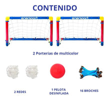 Kit De Porterías + Pelota Enersport Modelo Retagol Pro