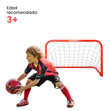 Portería de Fútbol Para Niños Plegable, 96x60 cm – Enersport Modelo 1180