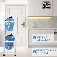 Porta Garrafón Doble 100x36 cm – Metalicon