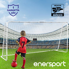 Portería de Fútbol Grande 12x6 Pies 366x182 cm - Enersport