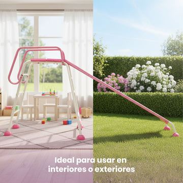 Resbaladilla Rosa para Niña Italia, 210x90cm – Enerplay Modelo 3003