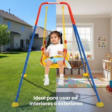 Columpio para Niños Cheyenne, 125x121 cm – Enerplay Modelo 2102