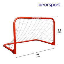 Portería de Fútbol Para Niños Plegable, 96x60 cm – Enersport Modelo 1180