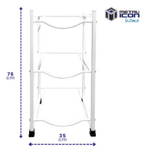 Porta Garrafón Rack 3 Garrafones 76x35 cm - Metalicon