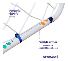 Portería de Fútbol Entrenamiento 185x120 cm -  Enersport Modelo 1068