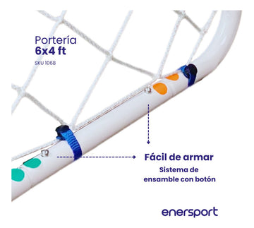 Portería de Fútbol Entrenamiento 185x120 cm -  Enersport Modelo 1068
