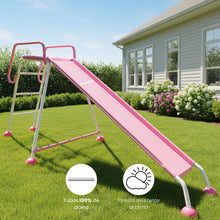 Resbaladilla Rosa para Niña Italia, 210x90cm – Enerplay Modelo 3003