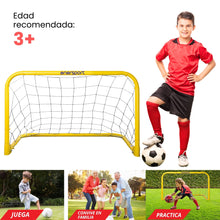 Portería de Fútbol Para Niños Plegable, 96x60 cm – Enersport Modelo 1180