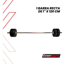 Mancuernas Y Barra Recta, Kit De Pesas 16 Kg - Energym