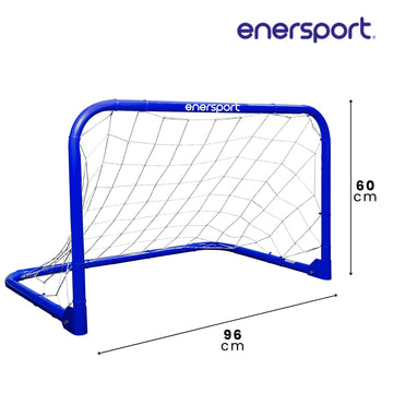 Portería de Fútbol Para Niños Plegable, 96x60 cm – Enersport Modelo 1180