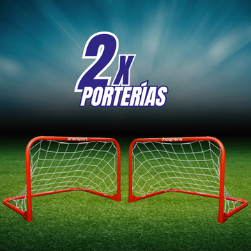 Par De Porterías De Fútbol Plegables Set 2 Pcs Infantiles