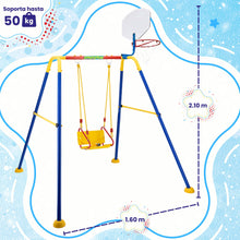 Columpio y Resbaladilla Plus 180x213 cm  - Enerplay