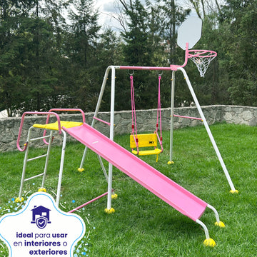 Columpio y Resbaladilla Plus 180x213 cm  - Enerplay