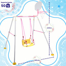 Columpio y Resbaladilla Plus 180x213 cm  - Enerplay