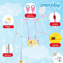 Columpio y Resbaladilla Plus 180x213 cm  - Enerplay