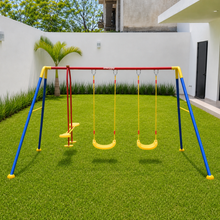 Columpio Doble y Balancín 360x190 cm – Enerplay