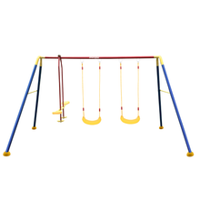 Columpio Doble y Balancín 360x190 cm – Enerplay
