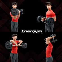 Kit de Pesas, Barra Recta, Z y Romana (28 Kg) - Energym