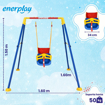 Columpio para Niños Madrid, 150x160cm - Enerplay