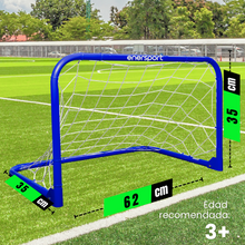 Set De Porterías De Fútbol Plegables 2 Pcs Infantiles