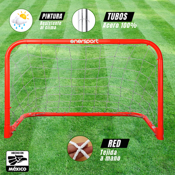 Par De Porterías De Fútbol Plegables Set 2 Pcs Infantiles