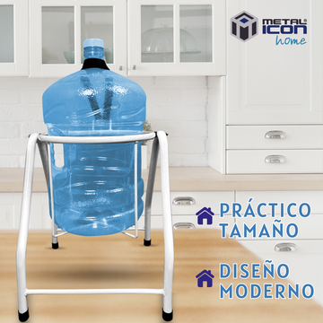 Porta Garrafón Individual Acero 20L - Metalicon Home Modelo 610