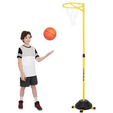 Canasta de Basquetbol con Base, Altura Ajustable – Enersport