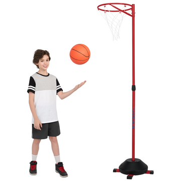 Canasta de Basquetbol con Base, Altura Ajustable – Enersport