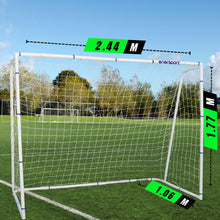 Portería De Fútbol Grande 244x177 cm Acero - Enersport