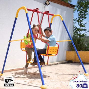 Columpio Doble Torino 150x160 cm - Enerplay